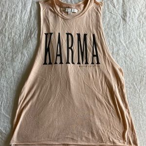 Spiritual Gangster KARMA Muscle Tee